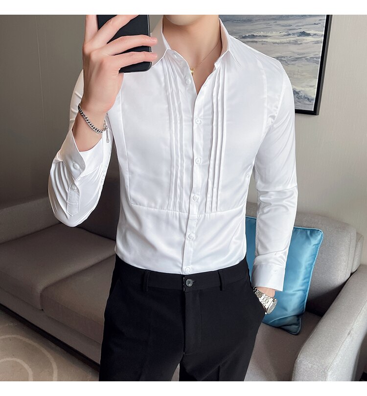 Camisa Social Masculina Clássica