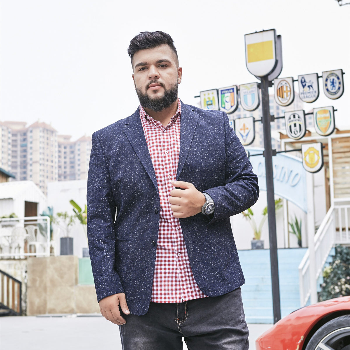 Blazer Masculino Stillo - Plus Size