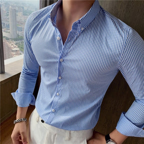 Camisa Social Masculina Elegance