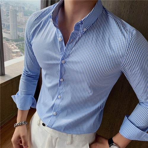 Camisa Social Masculina Elegance