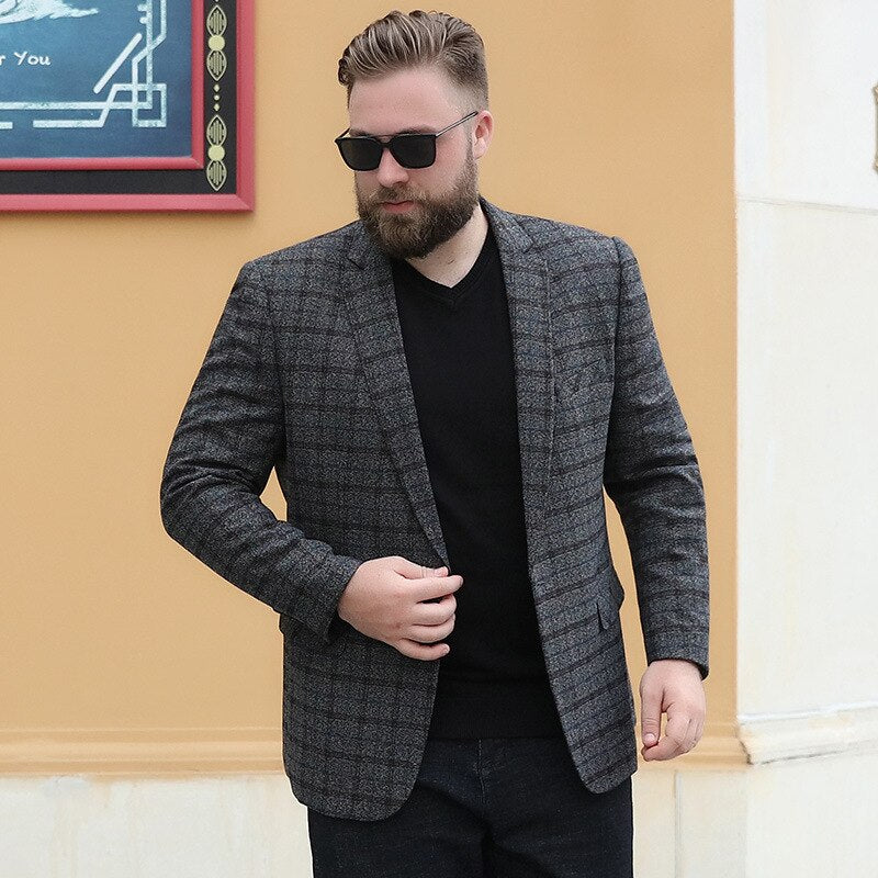 Blazer Masculino Plus Size