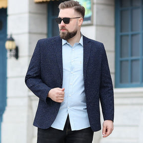 Blazer Masculino Clássico - Plus Size