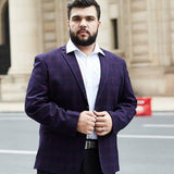 Blazer Masculino Elegante - Plus Size